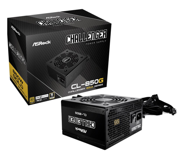 ASROCK Challenger 850W 80 Plus Gold - 1318560 - zdjęcie